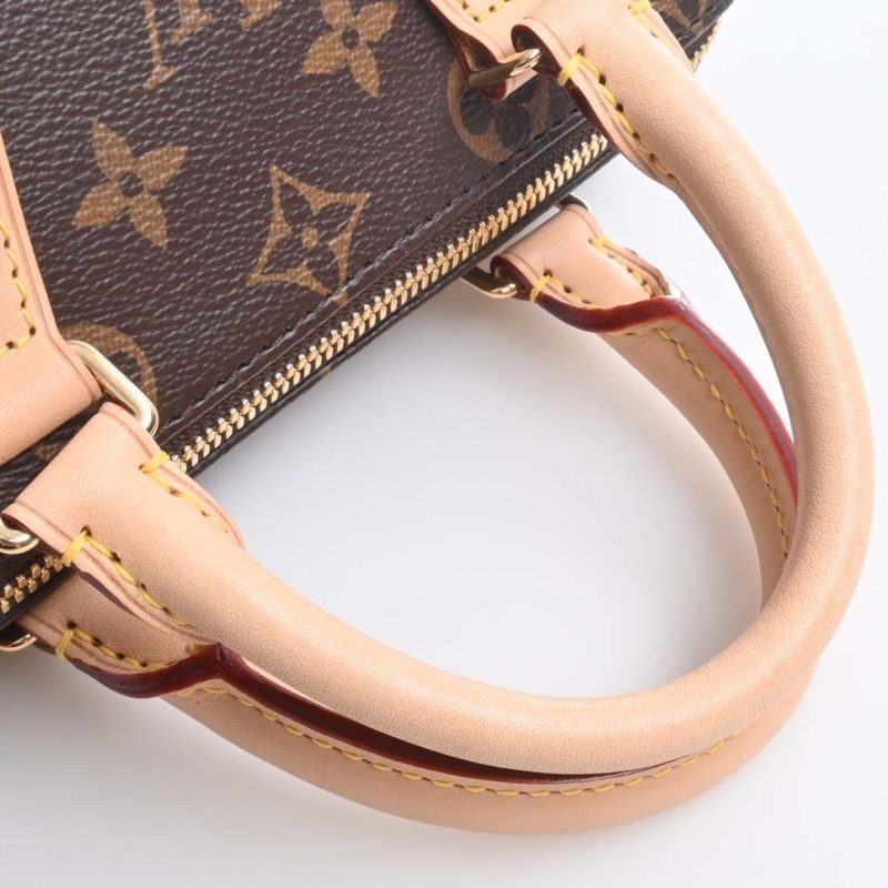 LOUIS VUITTON Monogram Speedy Bandouliere 20 Handbag M45957 Brown Women's - Image 4