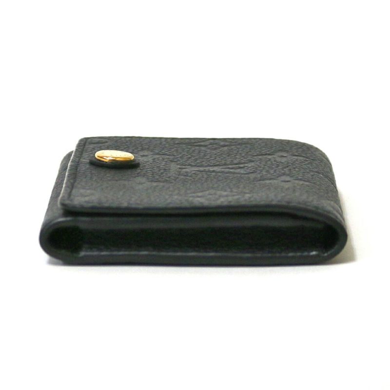 Louis Vuitton Card Case Monogram Amplant Initials Amberop Cult de Visit M58456 Black Ladies - Image 3