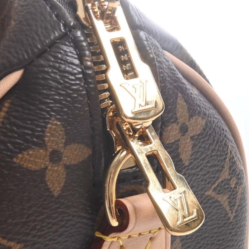 LOUIS VUITTON Monogram Speedy Bandouliere 20 Handbag M45957 Brown Women's - Image 7