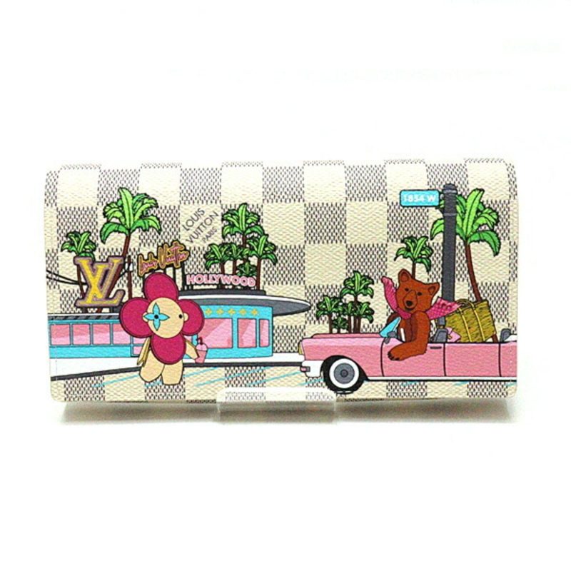 Louis Vuitton Damier Azur Portefeuille Sarah Vivienne Holiday N60497