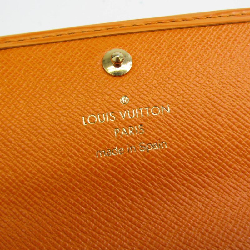 Louis Vuitton Epi Sarah Wallet M60323 Unisex Epi Leather Long Wallet (bi-fold) Pimont - Image 8