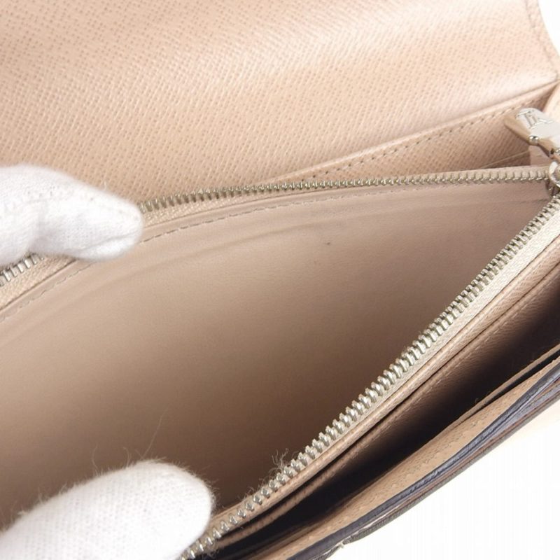 Louis Vuitton Epi Portefeuille Sarah Long Wallet Dune M60724 CA1127 - Image 6