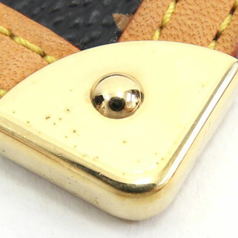 Louis Vuitton Coin Case Pochette Cremonogram Multicolor M92654 Noir Ladies Purse Key LOUISVUITTON - Image 4