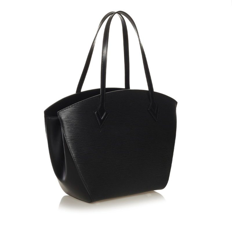 Louis Vuitton Epi Saint-Jacques Tote Bag M50042 Noir Black Leather Ladies LOUIS VUITTON - Image 2