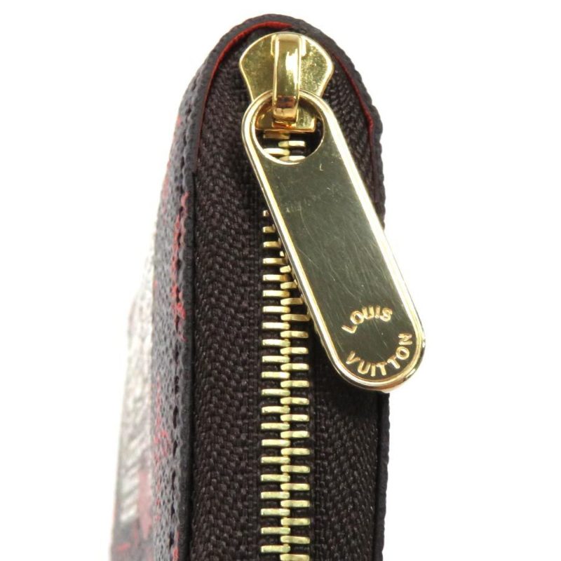 Louis Vuitton Coin Purse Card Case Catgram Grace Coddington Collaboration Zippy Marron Transformed Monogram Canvas Ladies M63883 - Image 4