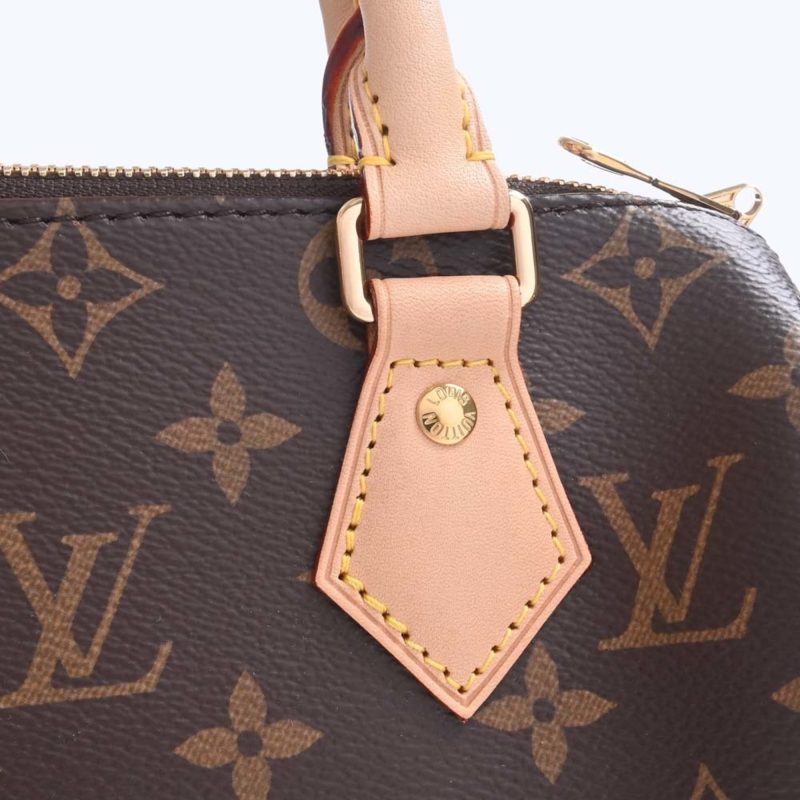 LOUIS VUITTON Monogram Speedy Bandouliere 20 Handbag M45957 Brown Women's - Image 9