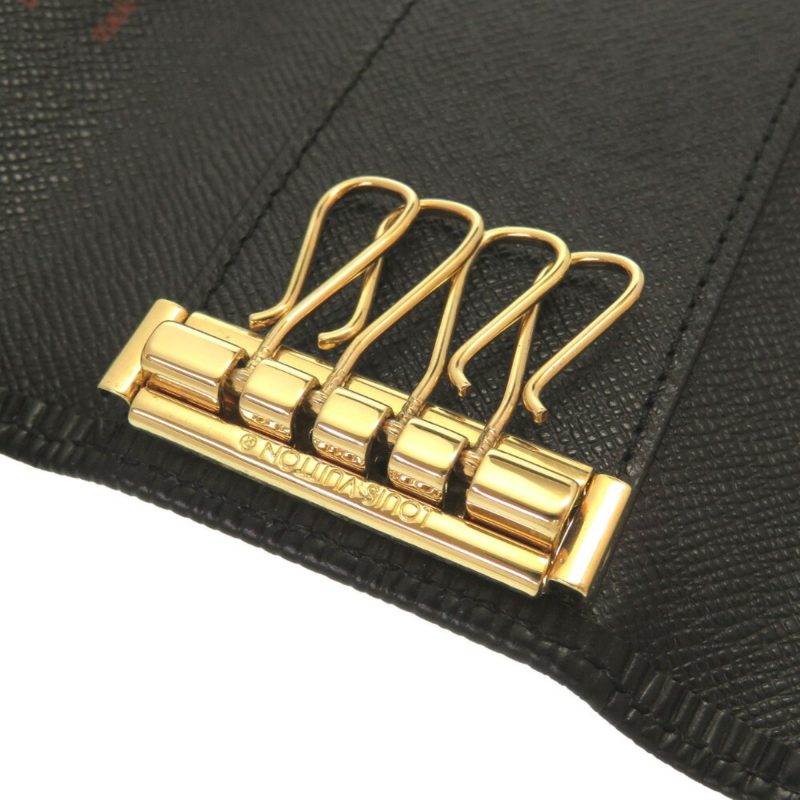 Louis Vuitton Epi Multicle 4 Black M63822 Row Key Case - Image 4