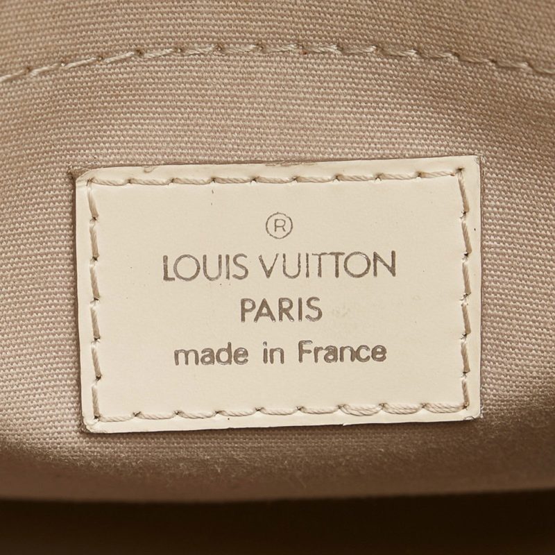 Louis Vuitton Epi Montaigne PM Handbag M5932J White Leather Ladies LOUIS VUITTON - Image 9