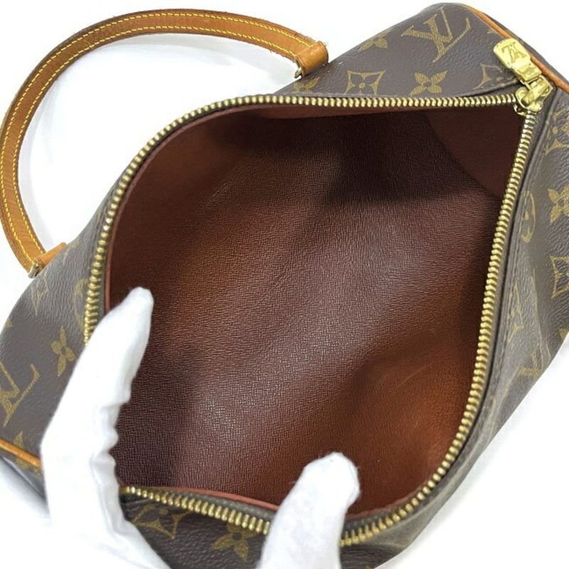 Louis Vuitton Boston Bag Papillon 26 Brown Monogram M51386 Canvas Leather DU0064 LOUIS VUITTON Handbag Women's Nume - Image 5