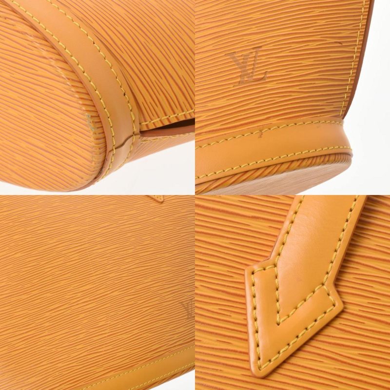 LOUIS VUITTON Epi San Jack Poignier Long Yellow M52339 Ladies Leather Shoulder Bag - Image 9