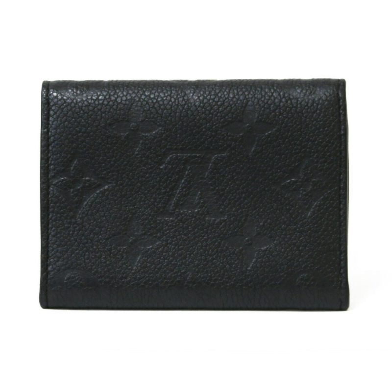 Louis Vuitton Card Case Monogram Amplant Initials Amberop Cult de Visit M58456 Black Ladies - Image 2