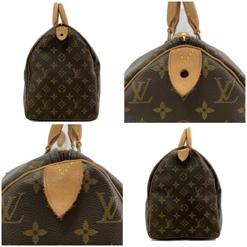 Louis Vuitton Boston Bag Speedy 40 Brown Monogram M41522 SP1903 LOUIS VUITTON Handbag Travel Ladies Men's Business Trip - Image 3