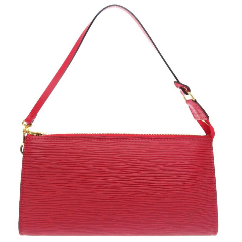 Louis Vuitton Epi Pochette Accessory Red M52947 Handbag 0193 LOUIS VUITTON - Image 2