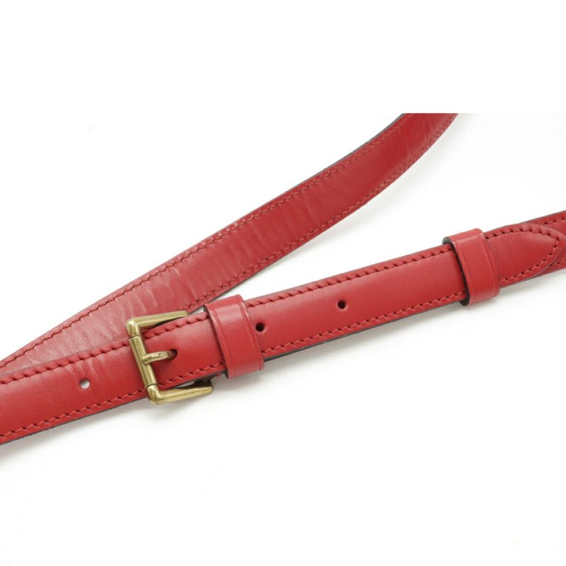 Louis Vuitton Epi Sun Crew Shoulder Bag Leather Castilian Red M52197 - Image 4