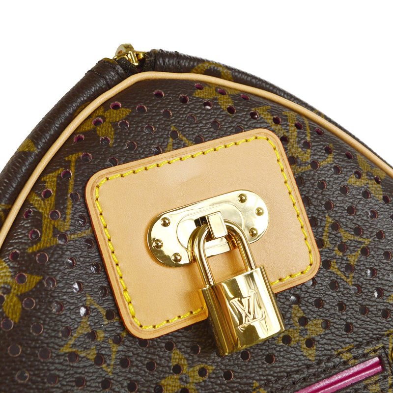 LOUIS VUITTON SPEEDY HAND BAG FUCHSIA MONOGRAM - Image 3