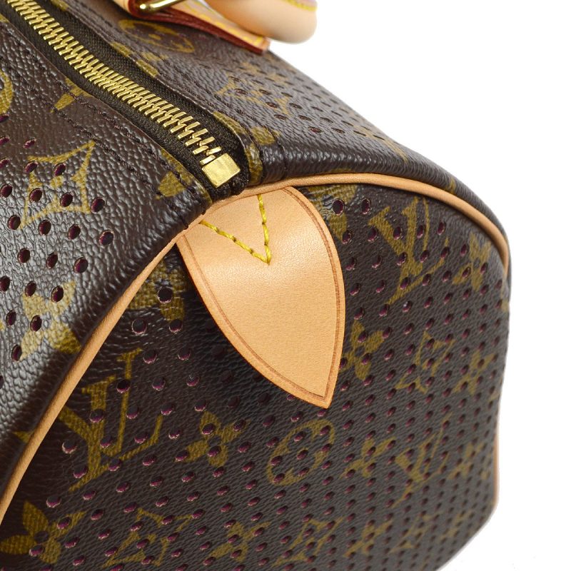 LOUIS VUITTON SPEEDY HAND BAG FUCHSIA MONOGRAM - Image 5
