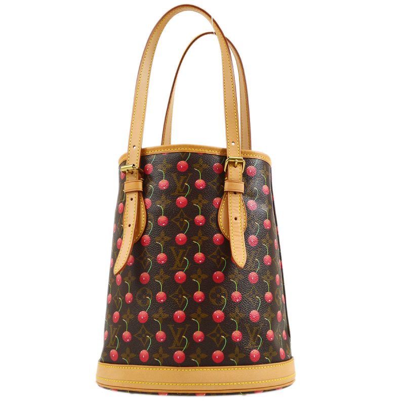 LOUIS VUITTON 2005 BUCKET PM MONOGRAM CHERRY M95012