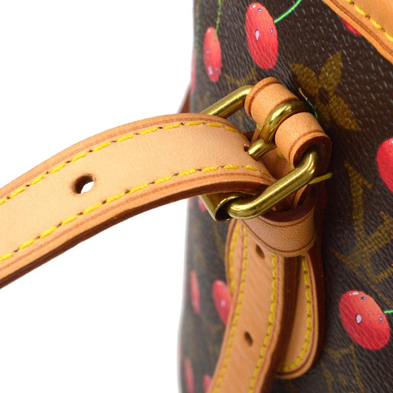 LOUIS VUITTON 2005 BUCKET PM MONOGRAM CHERRY M95012 - Image 4