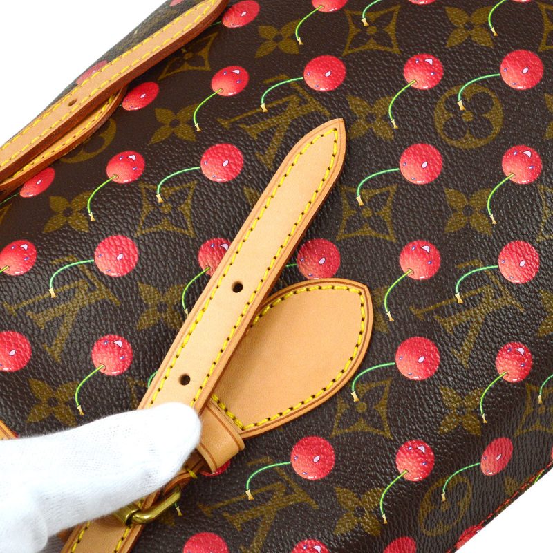 LOUIS VUITTON 2005 BUCKET PM MONOGRAM CHERRY M95012 - Image 5