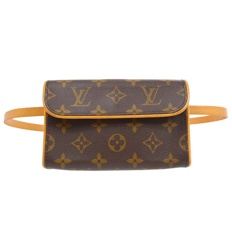 LOUIS VUITTON 2003 POCHETTE FLORENTINE #XS M51855 - Image 10
