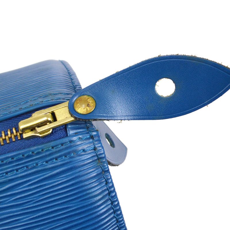 LOUIS VUITTON 1995 SPEEDY 25 TOLEDO BLUE EPI M43015 - Image 4