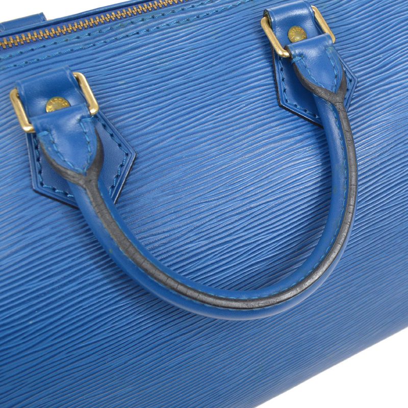 LOUIS VUITTON 1995 SPEEDY 25 TOLEDO BLUE EPI M43015 - Image 5