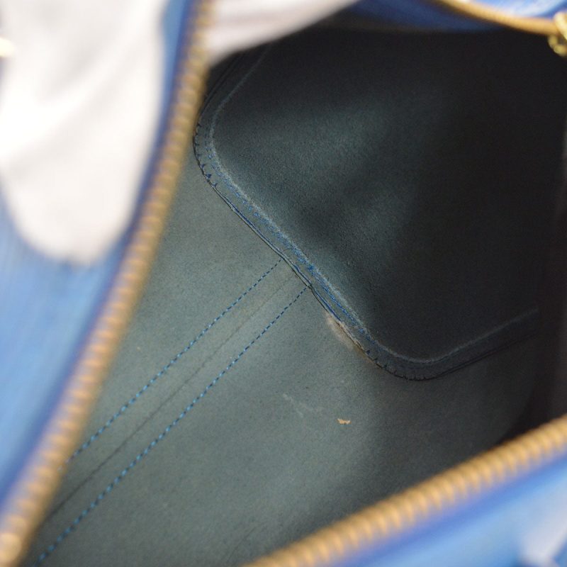 LOUIS VUITTON 1995 SPEEDY 25 TOLEDO BLUE EPI M43015 - Image 9