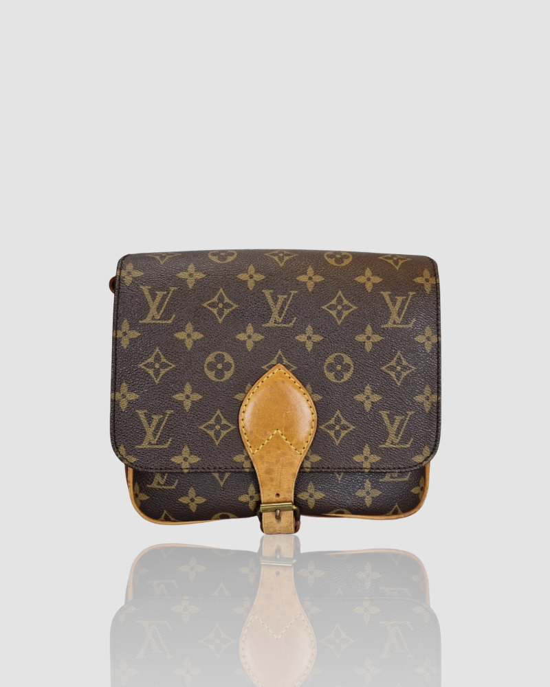 LOUIS VUITTON Cartouchiere PM Crossbody Bag MNG Canvas