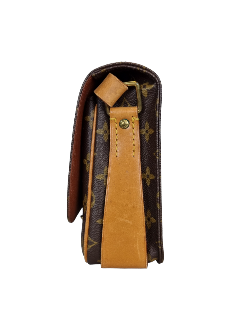 LOUIS VUITTON Cartouchiere PM Crossbody Bag MNG Canvas - Image 4