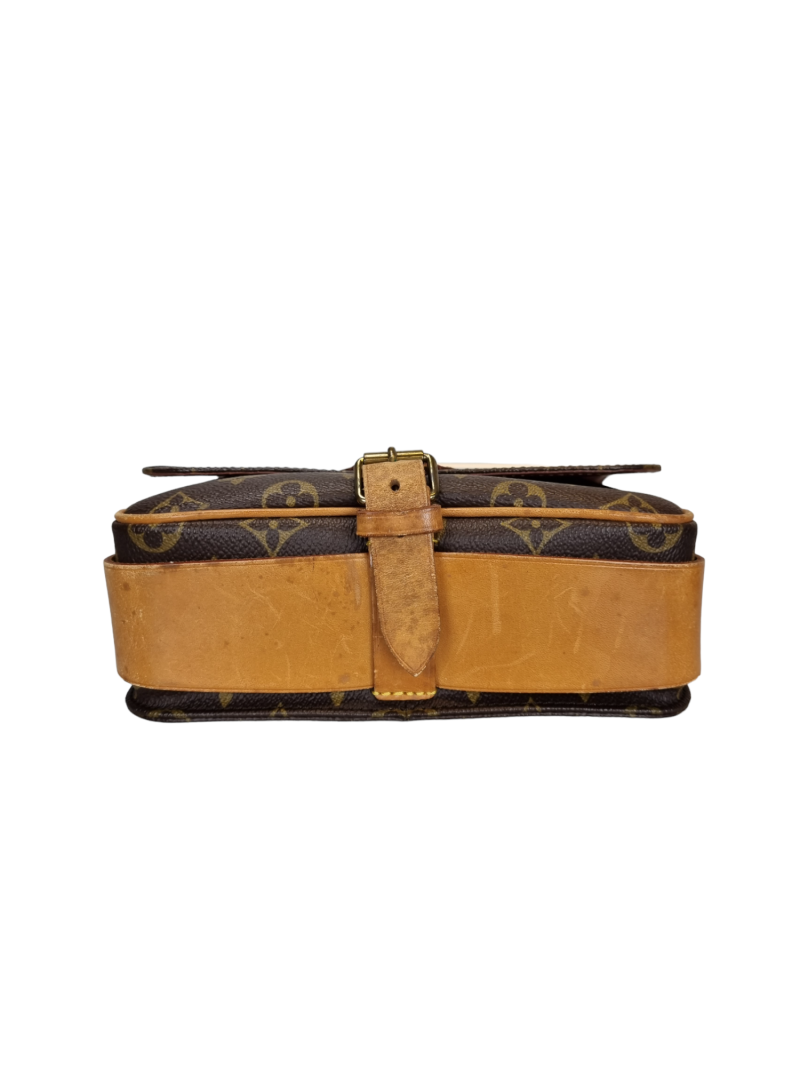 LOUIS VUITTON Cartouchiere PM Crossbody Bag MNG Canvas - Image 6