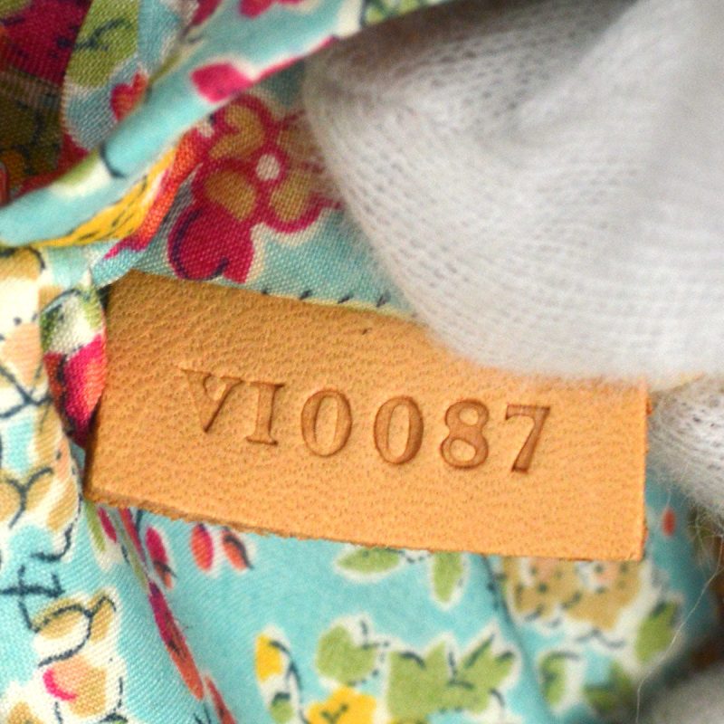 LOUIS VUITTON POUCHY HANDBAG MONOGRAM DENIM PATCHWORK M95382 - Image 8