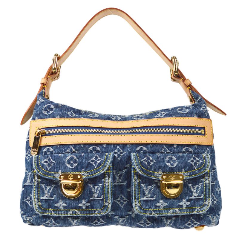 LOUIS VUITTON BAGGY PM SHOULDER BAG MONOGRAM DENIM M95049 - Image 10