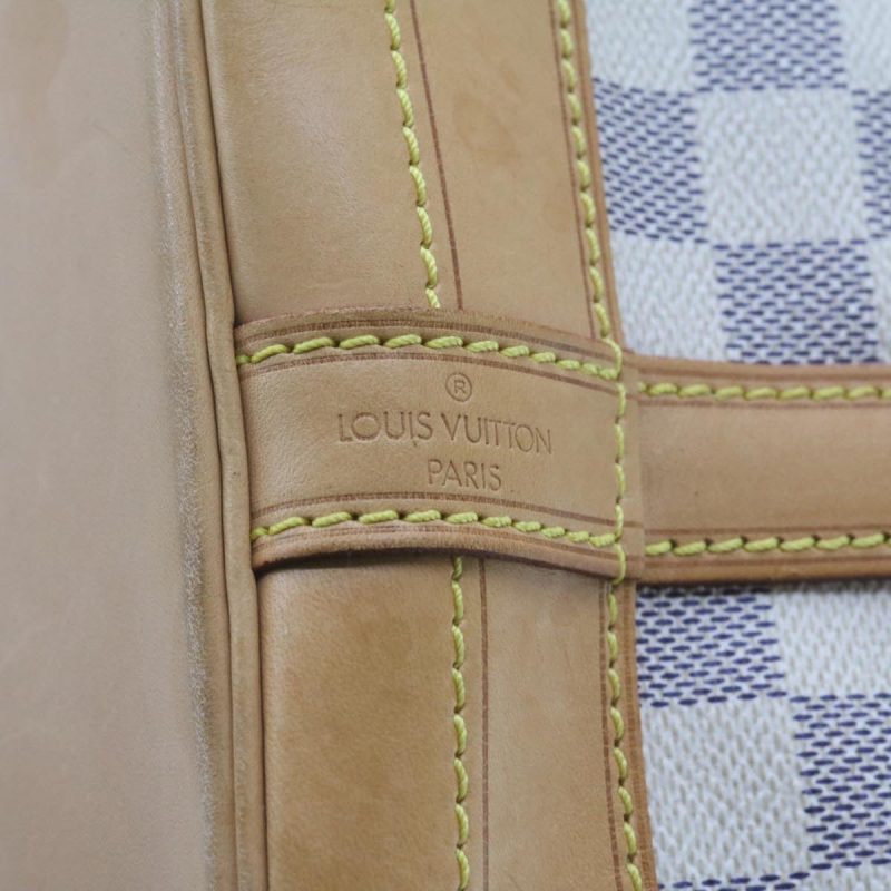 LOUIS VUITTON Damier Azur Noe Shoulder Bag N42222 LV29310 - Image 15