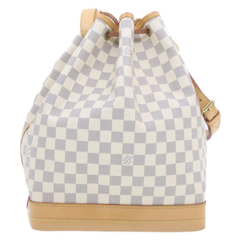 LOUIS VUITTON Damier Azur Noe Shoulder Bag N42222 LV29310 - Image 3