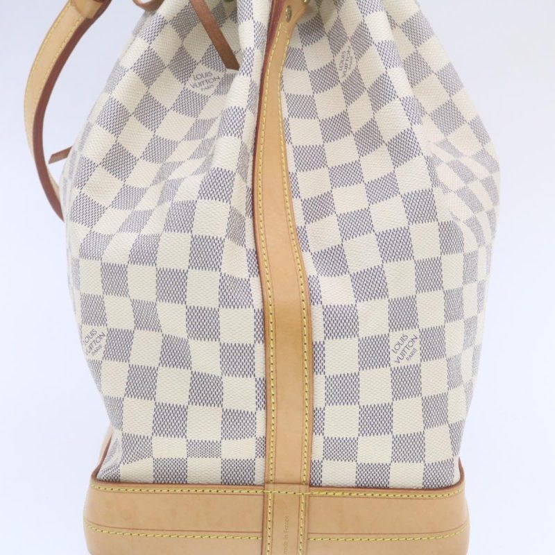 LOUIS VUITTON Damier Azur Noe Shoulder Bag N42222 LV29310 - Image 4