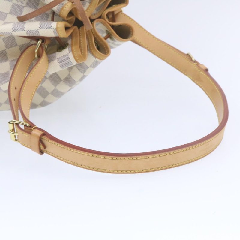 LOUIS VUITTON Damier Azur Noe Shoulder Bag N42222 LV29310 - Image 8