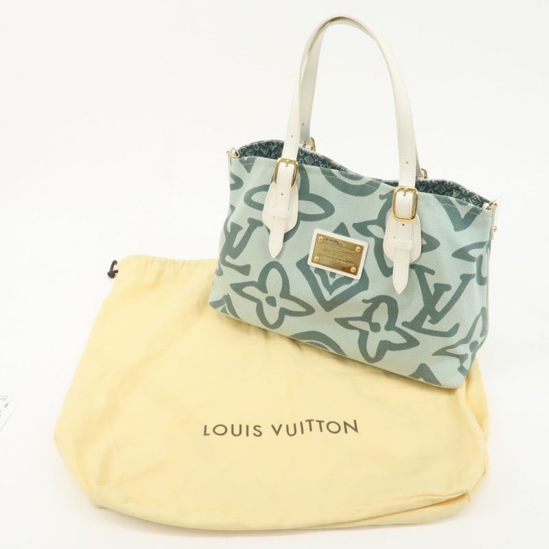 Louis Vuitton Cruise Line Tahitienne PM Shoulder Bag Green M95678 - Image 21