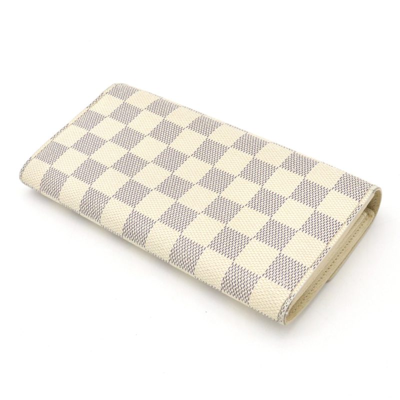 Louis Vuitton Damier Azur Portefeuille Tresol Purse Wallet N61744 - Image 2