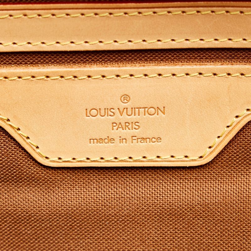 LOUIS VUITTON Carryall NM Bordeaux M46197 Monogram Size MM - Image 7