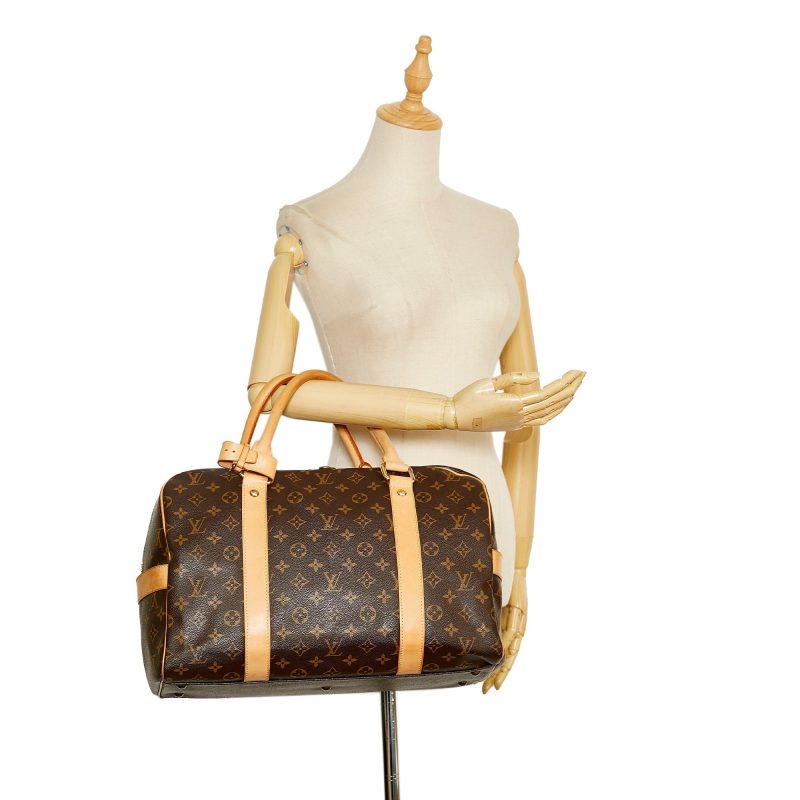 LOUIS VUITTON Carryall NM Bordeaux M46197 Monogram Size MM - Image 9