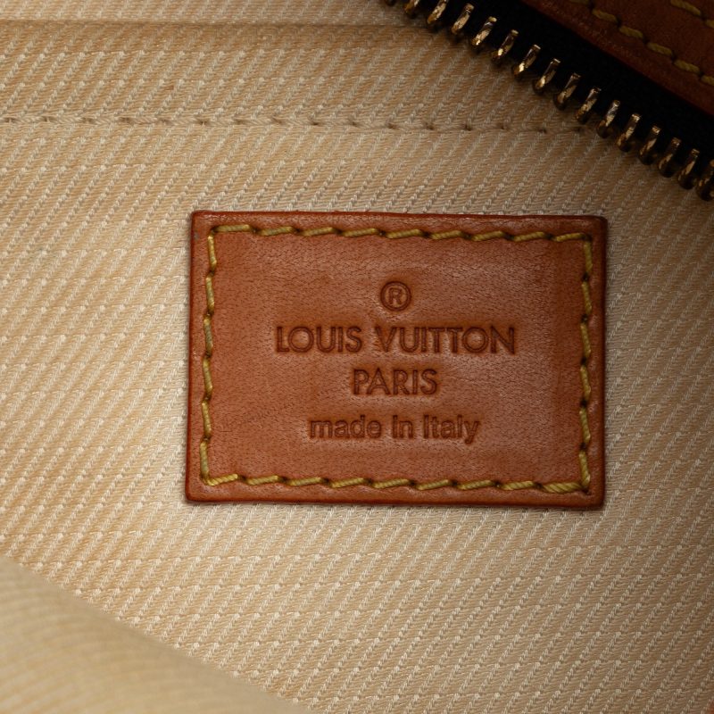 Black Louis Vuitton Monogram Cobalt Stripe Ultralight Bag - Image 6