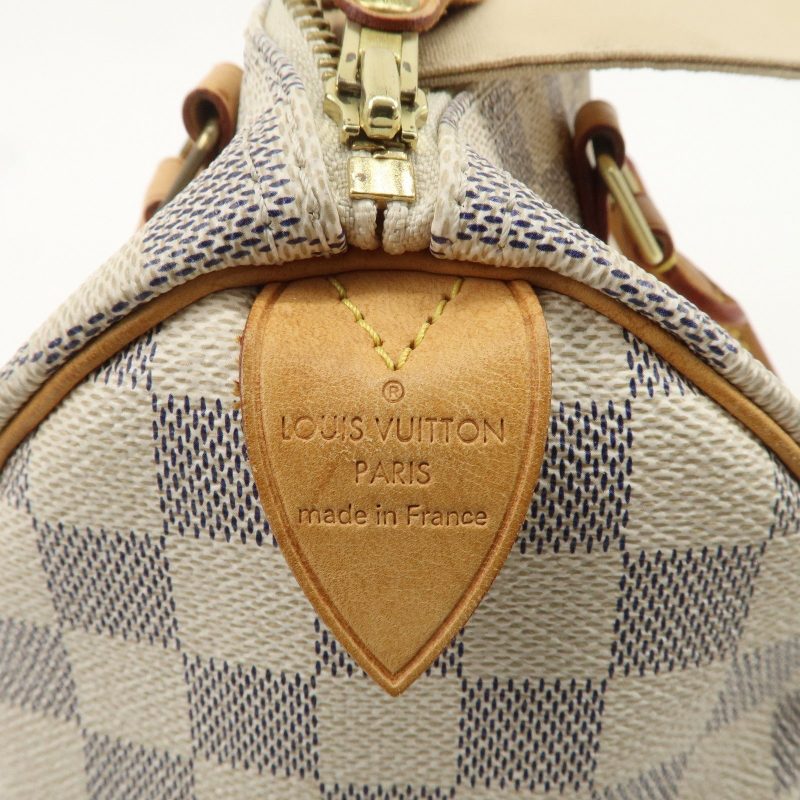 Louis Vuitton Damier Azur Speedy 25 Boston Bag Hand Bag N41534 - Image 23