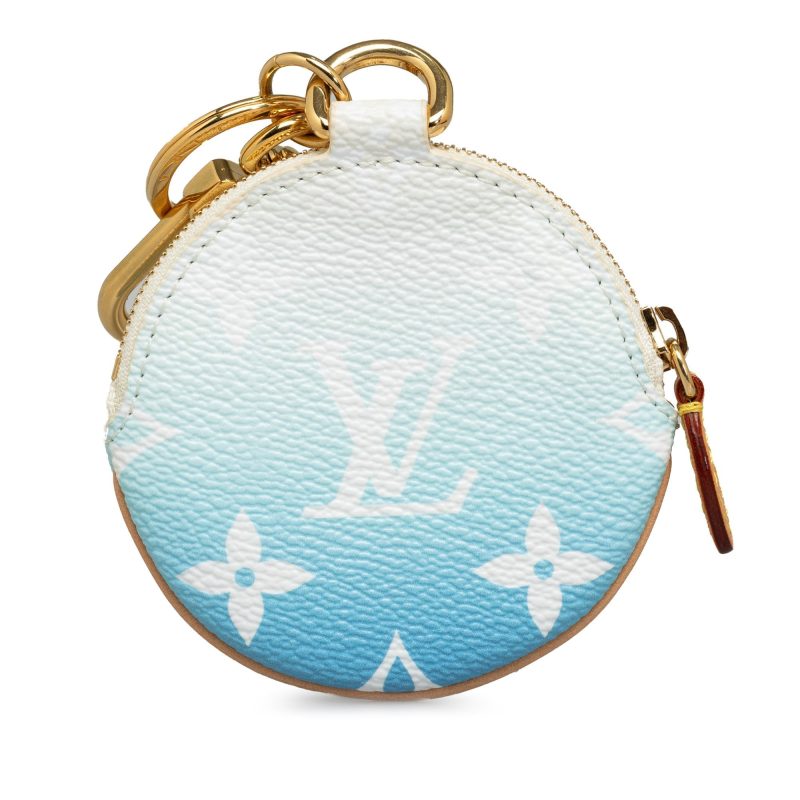 Blue Louis Vuitton Monogram Giant By The Pool Zippy Wallet - Image 3