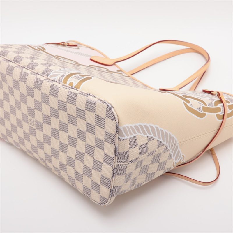 Louis Vuitton Damier Azur Neverfull GM (SHG-3YpfKS) - Image 3