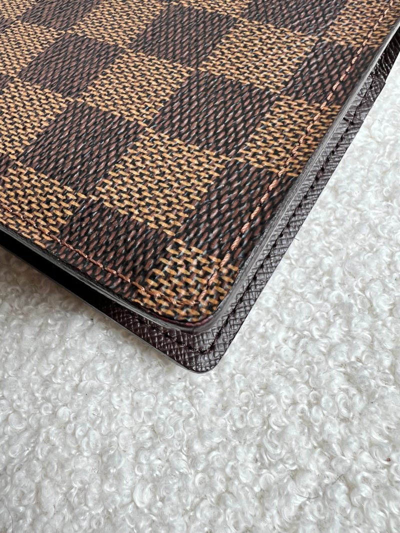 Louis Vuitton Brazza Wallet Monogram Upside Down Canvas Infrarouge Initials - Image 8
