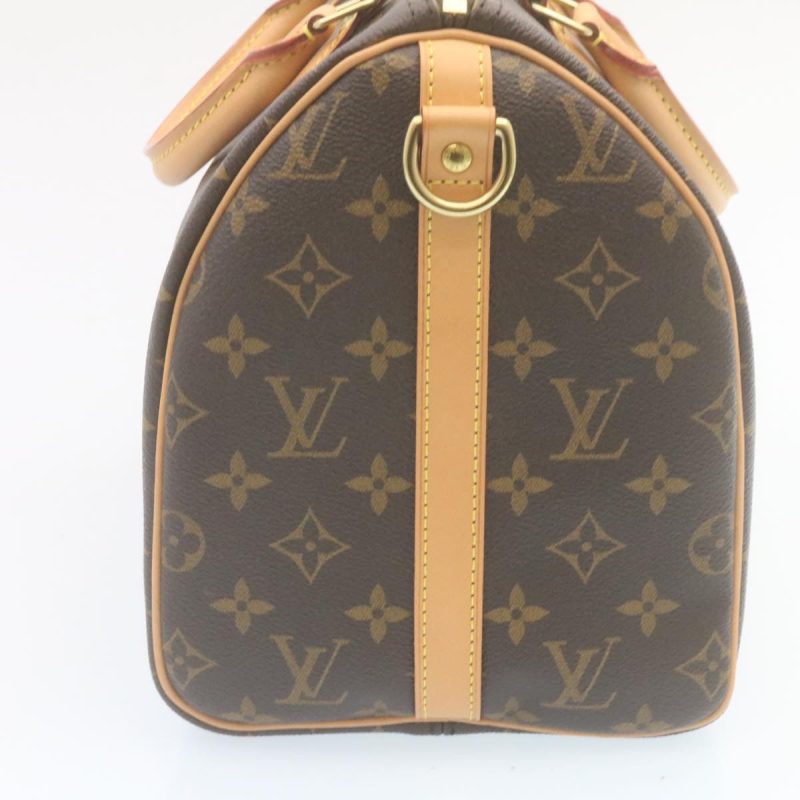 LOUIS VUITTON Monogram Love Lock Speedy Bandouliere30 HandBag M44365 Auth 29080A - Image 2