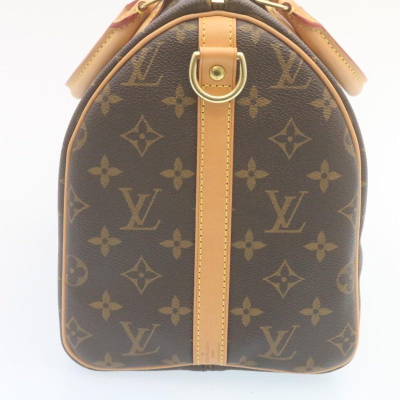 LOUIS VUITTON Monogram Love Lock Speedy Bandouliere30 HandBag M44365 Auth 29080A - Image 3