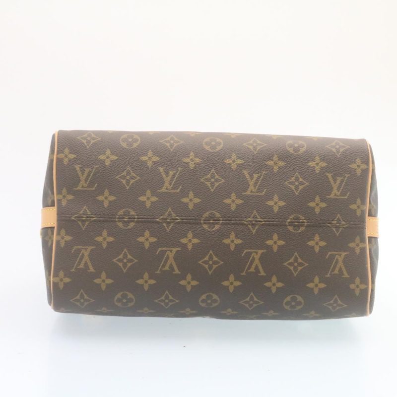 LOUIS VUITTON Monogram Love Lock Speedy Bandouliere30 HandBag M44365 Auth 29080A - Image 4