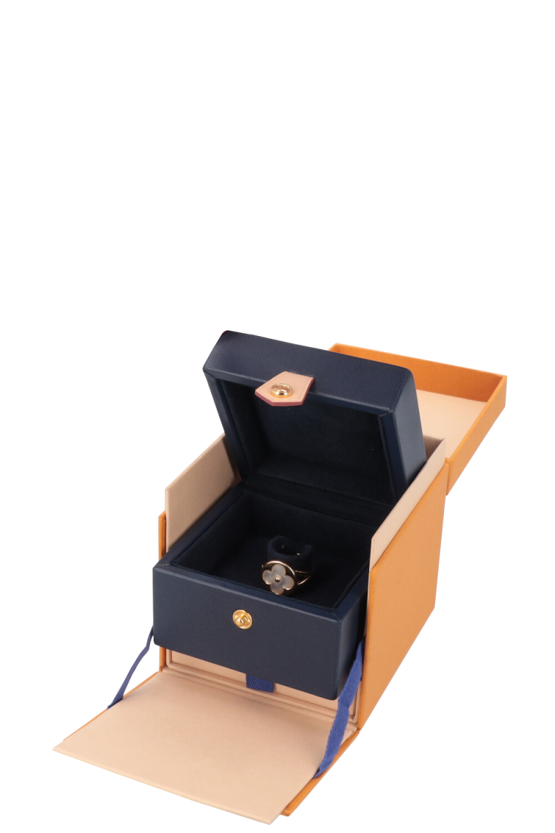 LOUIS VUITTON Color Blossom Ring Rosegold Opal - Image 5