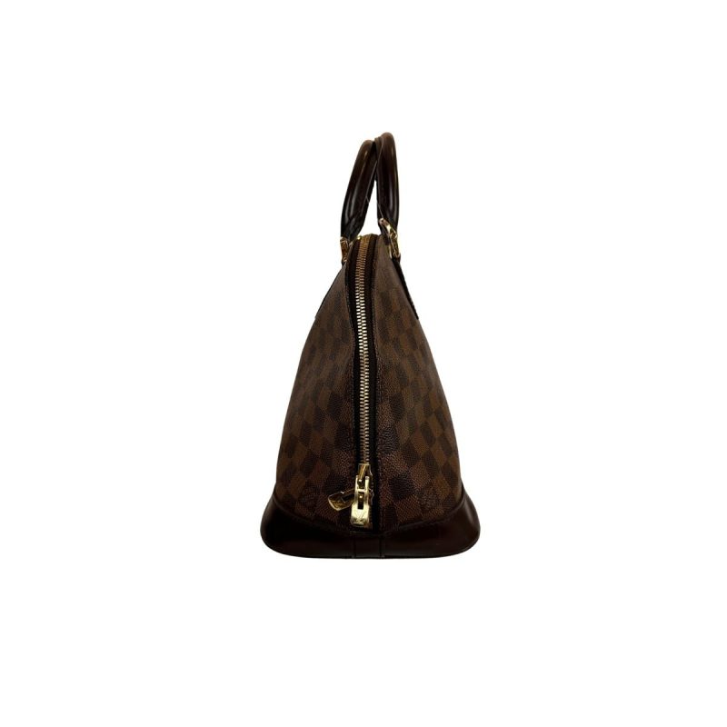 Louis Vuitton Alma Dark Purple Cassis Epi Leather - Image 2